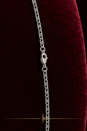 CADENA TEJIDO GUCCI CORTE DIAMANTADO