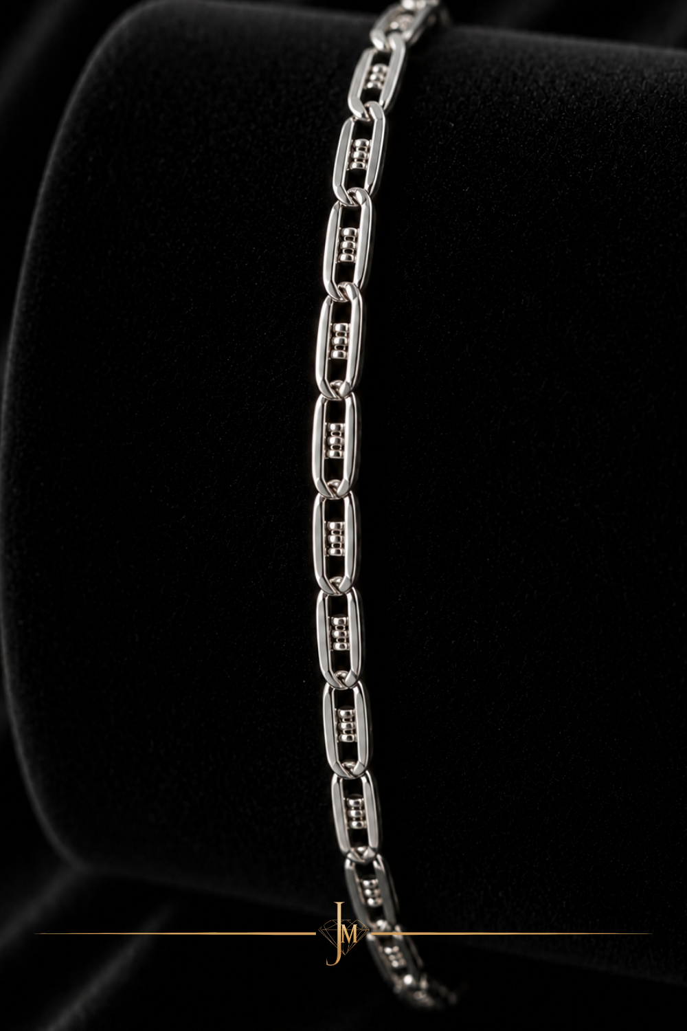 ESCLAVA ESPEJO CORTE DIAMANTADO